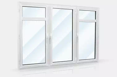 potrójne okno aluminiowe